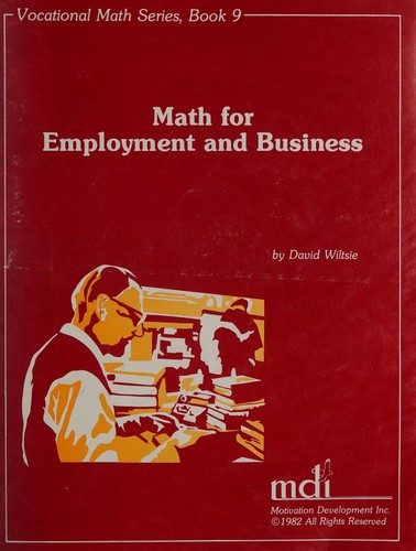 Cover of Vocational math series