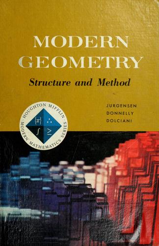 Cover of Modern geometry
