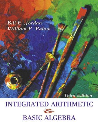 Cover of Integrated arithmetic & basic algebra