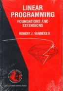 Cover of Linear programming