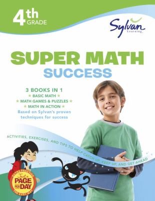 Cover of 4th Grade Super Math Success