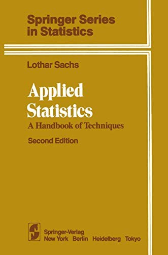 Cover of Applied Statistics