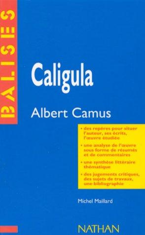 Cover of Caligula, Albert Camus