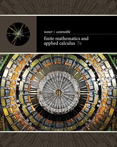 Cover of Finite Mathematics and Applied Calculus