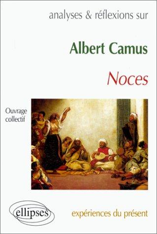 Cover of Albert Camus. Noces