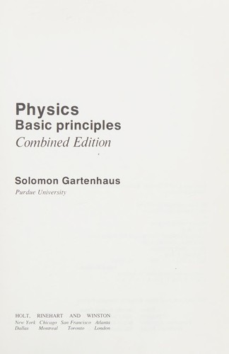 Cover of Physics