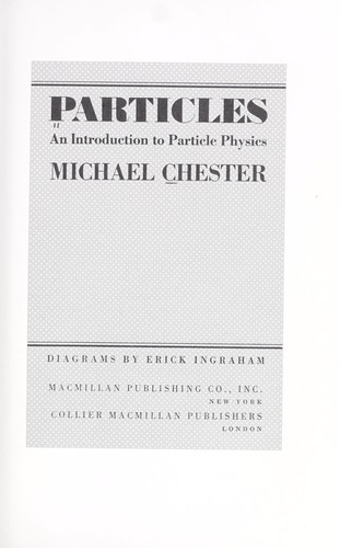 Cover of Particles