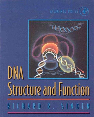Cover of DNA structure and function