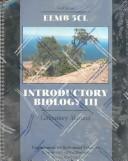 Cover of Introductory Biology III
