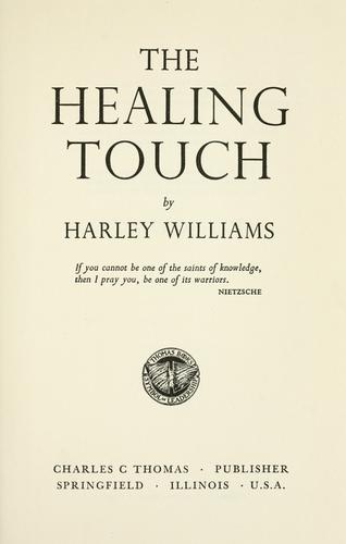 Cover of The healing touch