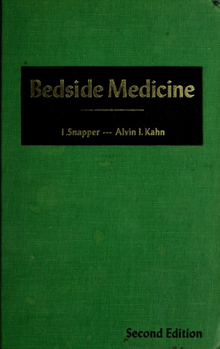 Cover of Bedside medicine