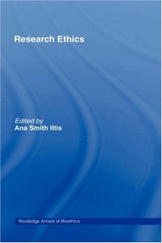 Cover of Research ethics