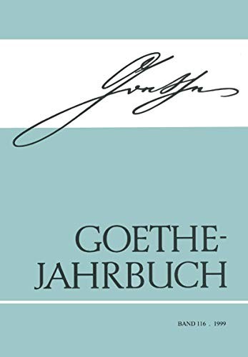 Cover of Goethe Jahrbuch