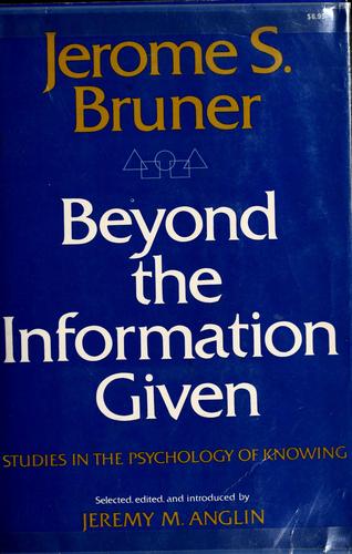 Cover of Beyond the information given
