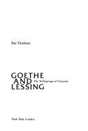 Cover of Goethe and Lessing
