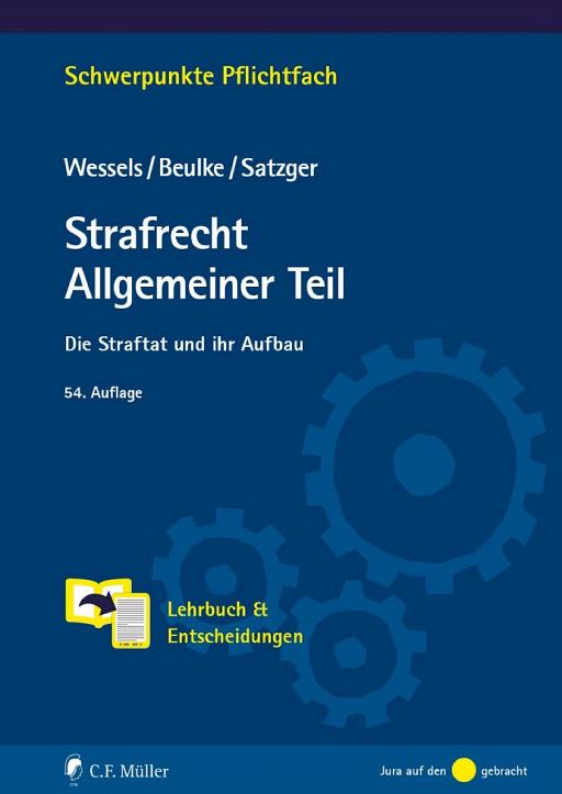 Cover of Strafrecht, allgemeiner Teil