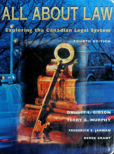 Cover of All about law