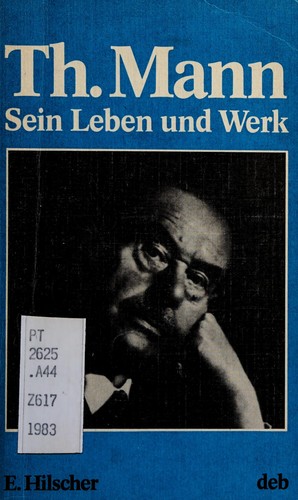 Cover of Thomas Mann