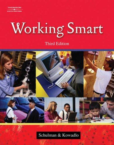 Cover of Working Smart