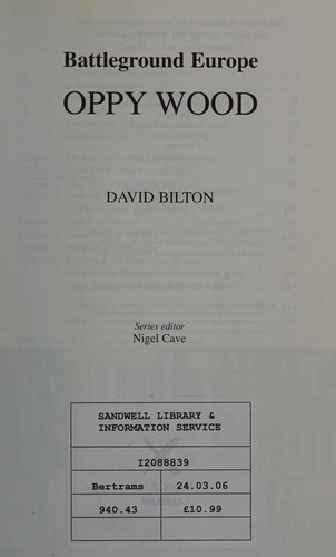 Cover of Oppy Wood