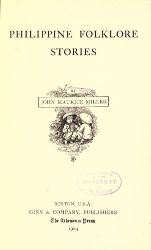 Cover of Philippine Folklore Stories