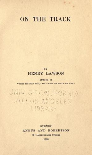 Cover of On the Track