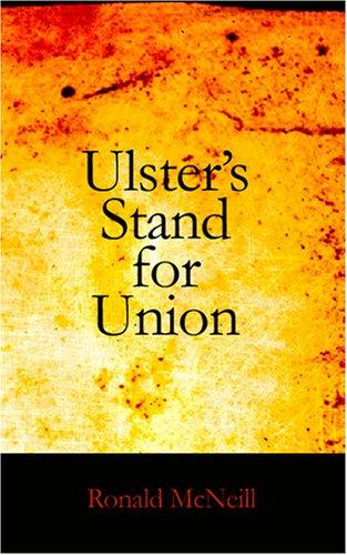 Cover of Ulster's Stand For Union