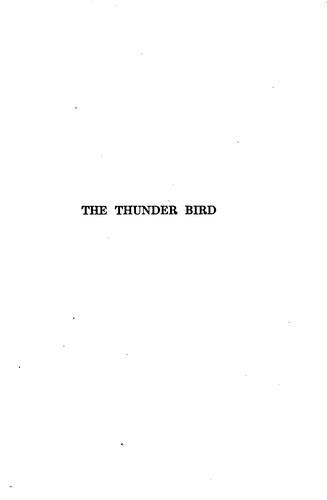 Cover of The Thunder Bird