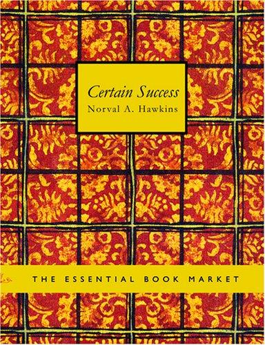 Cover of Certain Success