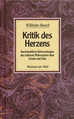Cover of Kritik des Herzens