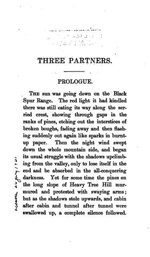 Cover of The Three Partners