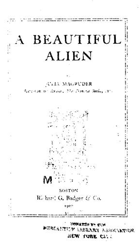 Cover of A Beautiful Alien