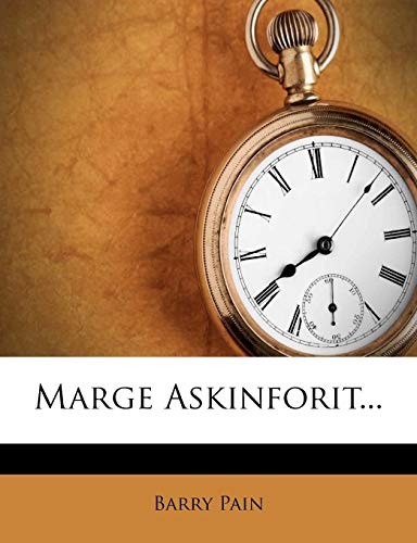 Cover of Marge Askinforit