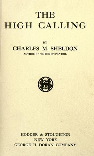 Cover of The High Calling