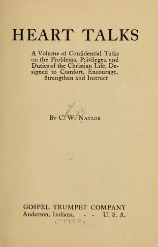 Cover of Heart Talks