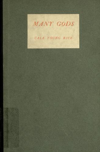 Cover of Many Gods