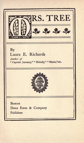 Cover of Mrs. Tree