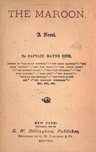 Cover of The Maroon