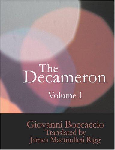 Cover of The Decameron, Volume I
