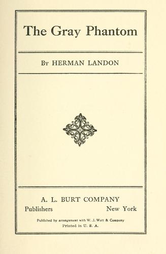 Cover of The Gray Phantom