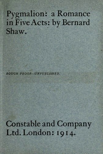 Cover of Pygmalion