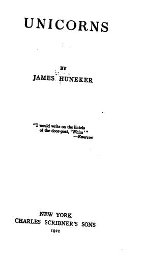 Cover of Unicorns