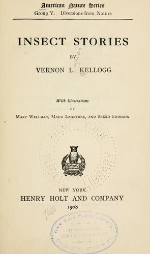 Cover of Insect Stories