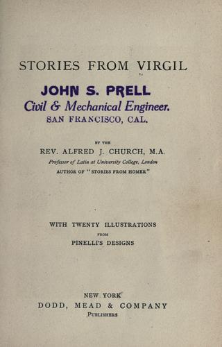 Cover of Stories from Virgil