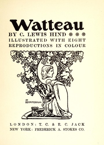 Cover of Watteau