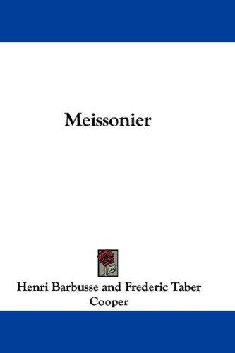 Cover of Meissonier