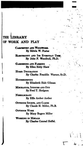Cover of Carpentry and Woodwork
