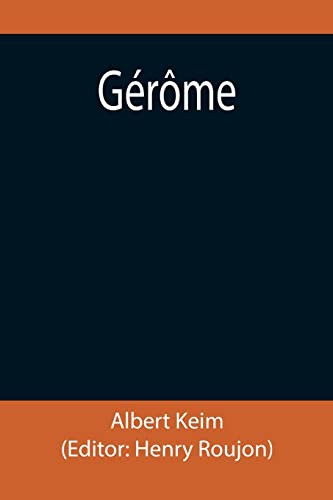 Cover of Gérôme