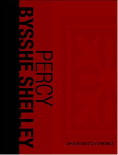 Cover of Percy Bysshe Shelley