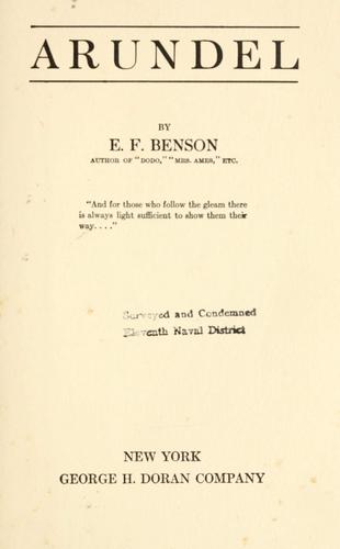 Cover of Arundel